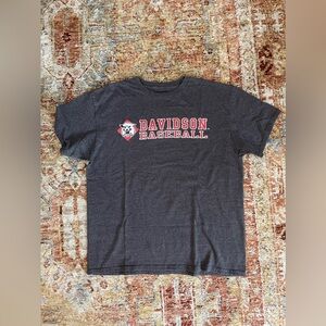 Davidson College Wildcats Men Large Gray The Game NCAA Baseball